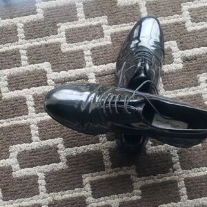 Mezlan Patent Leather Men's Black  Dress Shoes